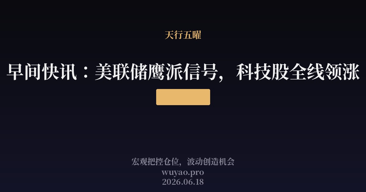 早间快讯