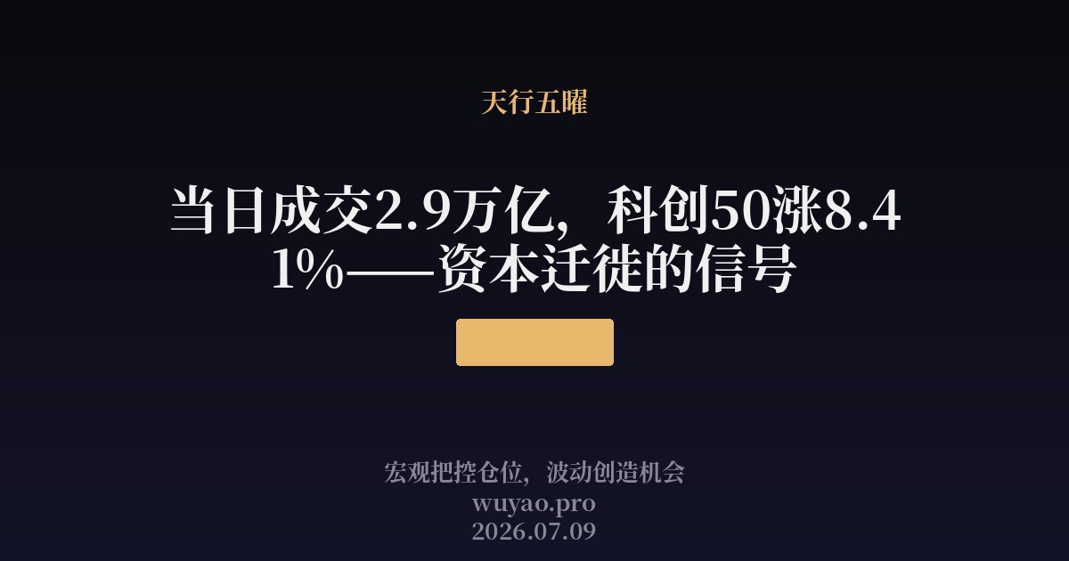 资本迁徙的信号